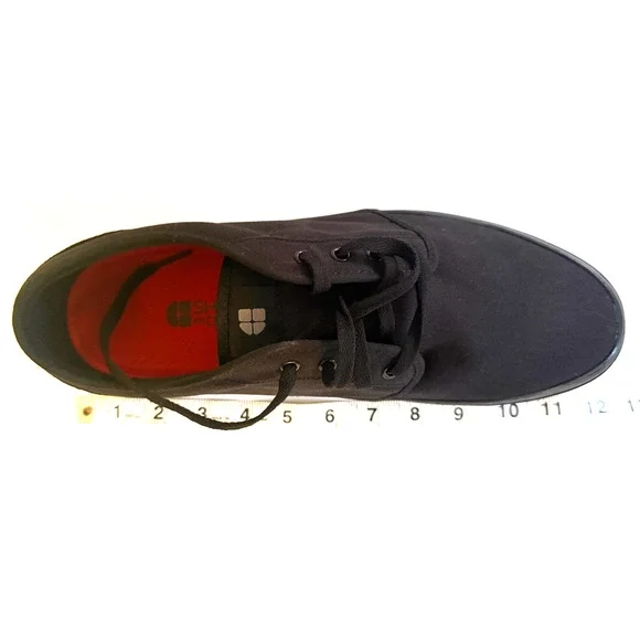 Shoes For Crews Merlin Canvas Work Sneakers Non-Slip Black Men’s 12 / Women's 13 - Picture 8 of 9